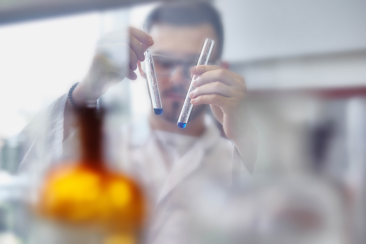 Laborarbeit – chemische Industrie