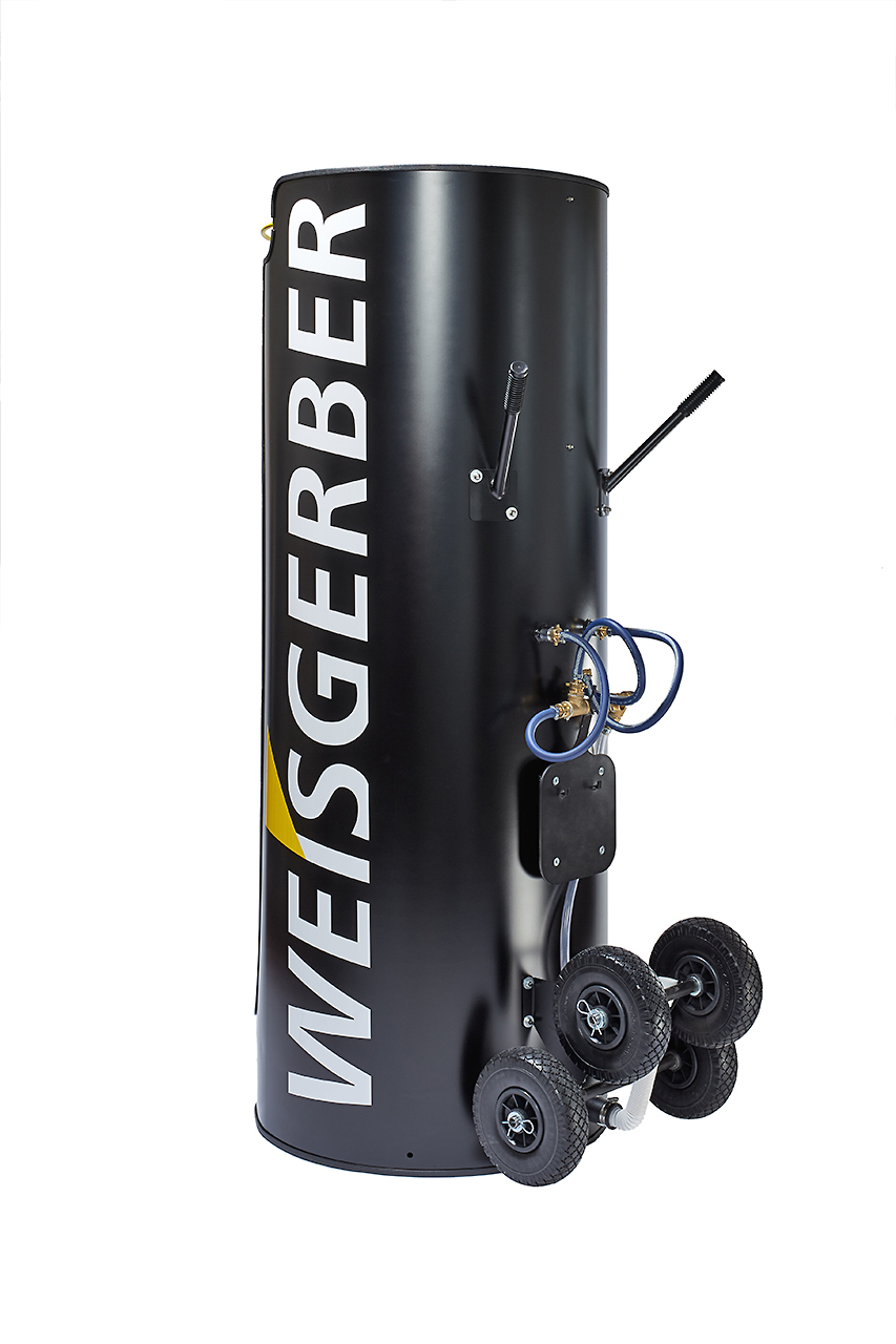 fahrbare Dusche – zum Einsatz z.B. auf Großbaustellen