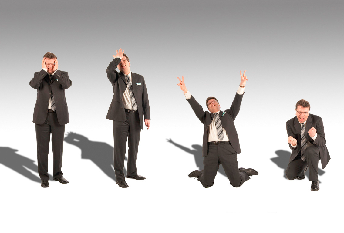 Trainer zum anmieren der Prüflinge