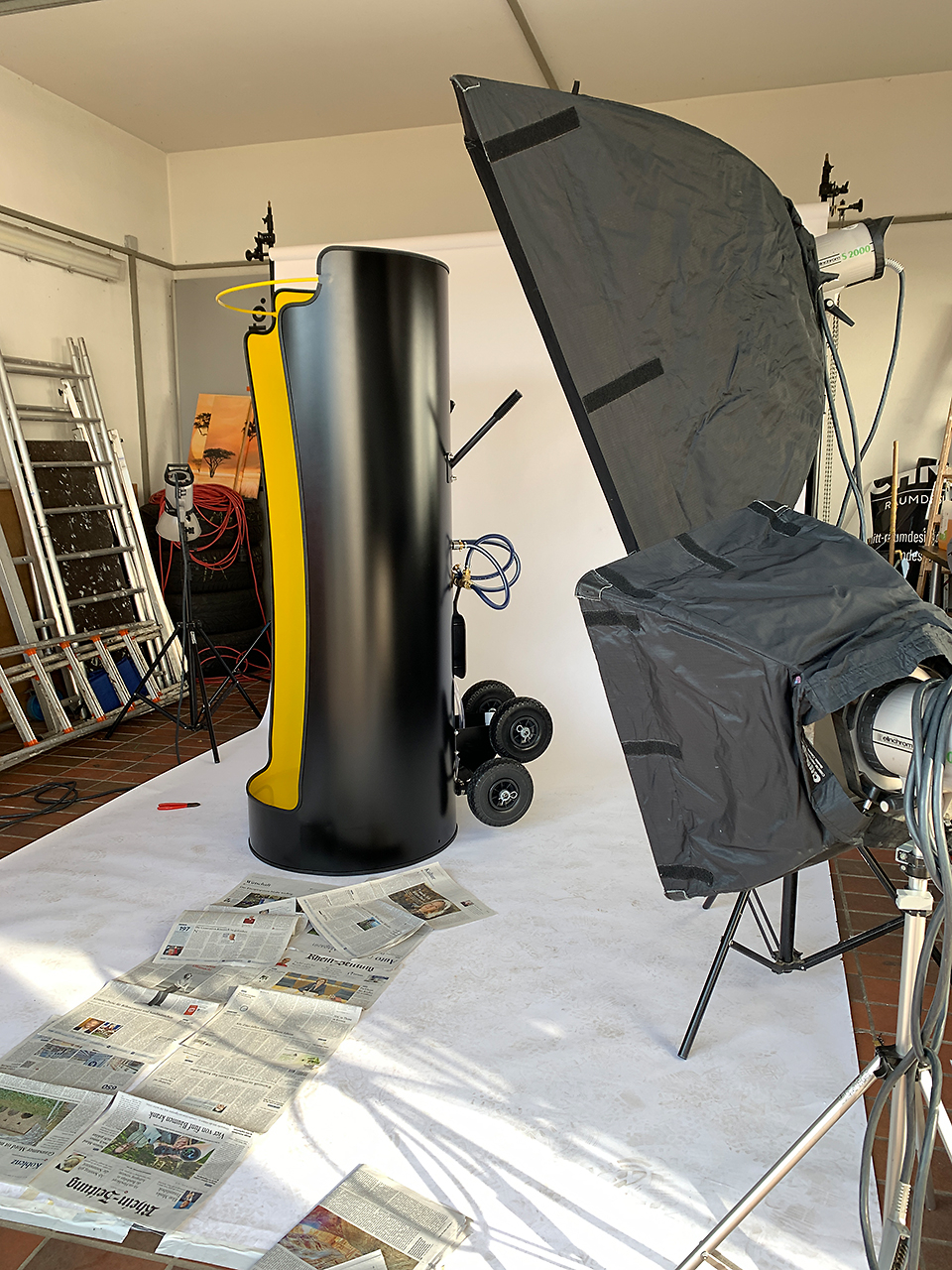 mobiles Studio - im beengtem Einsatz