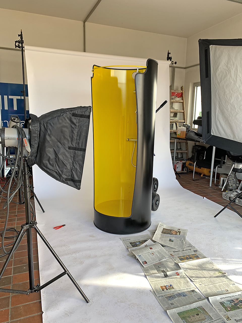 mobiles Studio - im beengtem Einsatz