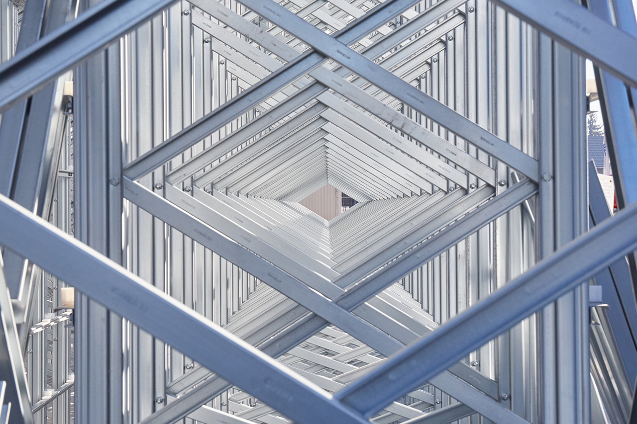 Durchblick Hochregallager