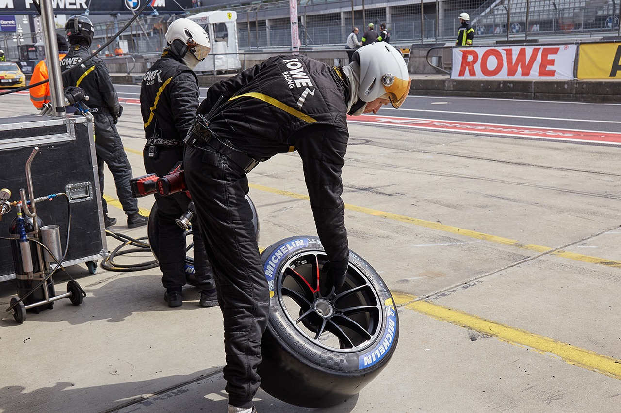 Boxenstoppvorbereitung