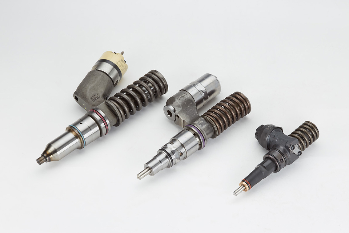 Wiederaufgearbeitete Einspritzdüsen