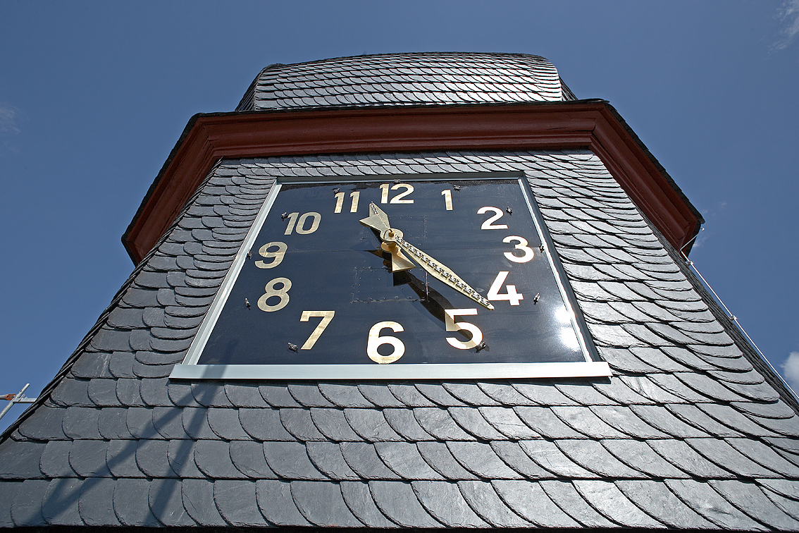 Anwendung Schiefereindeckung