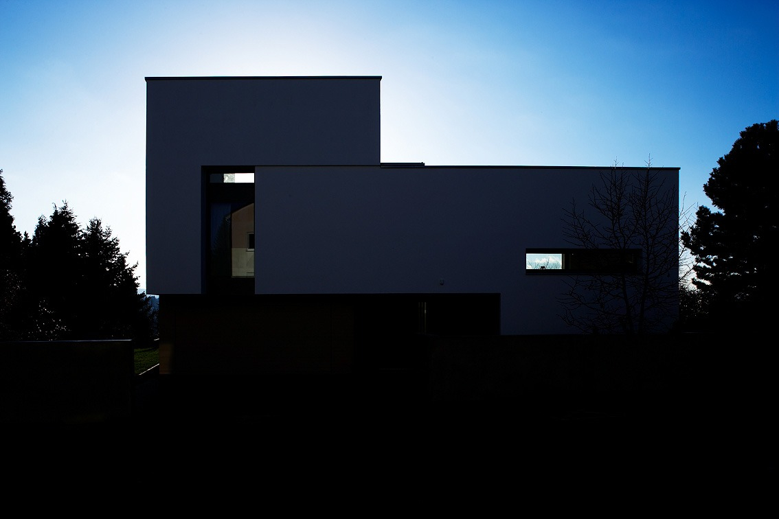 Wohnhaus - Silhouette